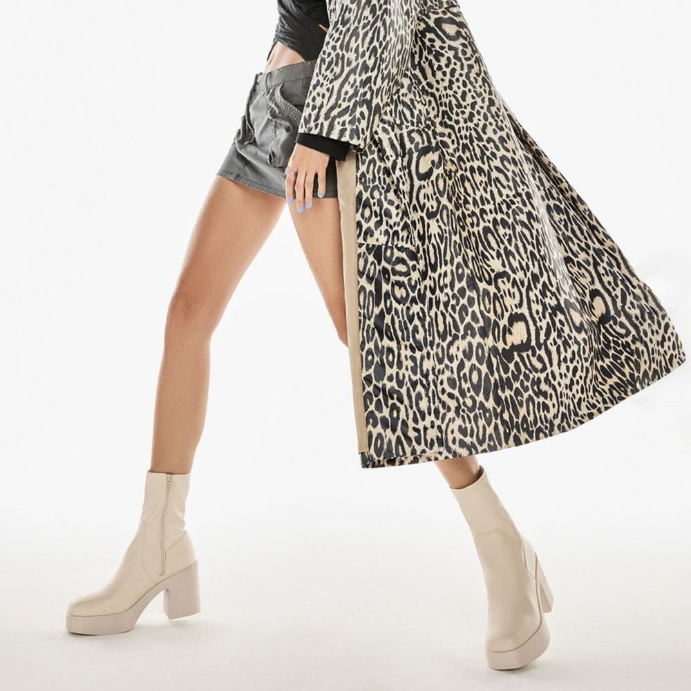 Nwob Aldo Upstep Platform Ankle Boot - image 4